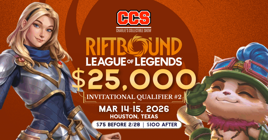 2 Event Launch Kit - CCS Houston Riftbound $25,000 Weekend Qualifier #2