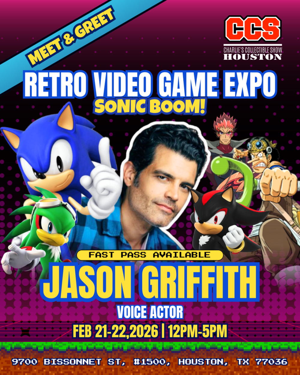IG Paid Ads.HTX CCS Video Game Expo Sonic Boom!